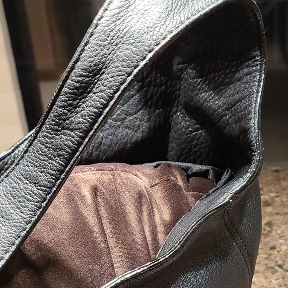 Black Michael Kors Large Fulton Slouchy Bag - Picture 11 of 11